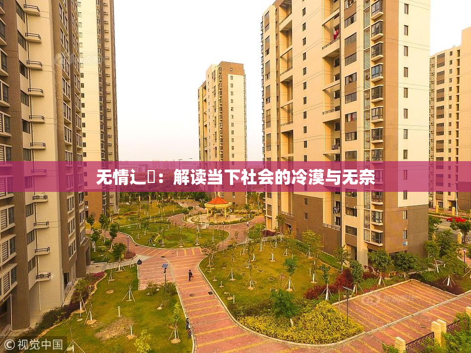 无情辶喿：解读当下社会的冷漠与无奈