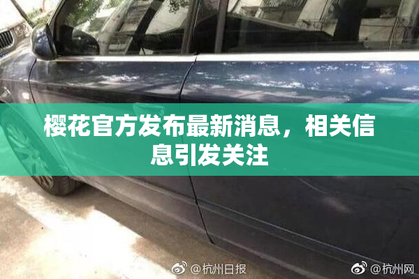 樱花官方发布最新消息，相关信息引发关注
