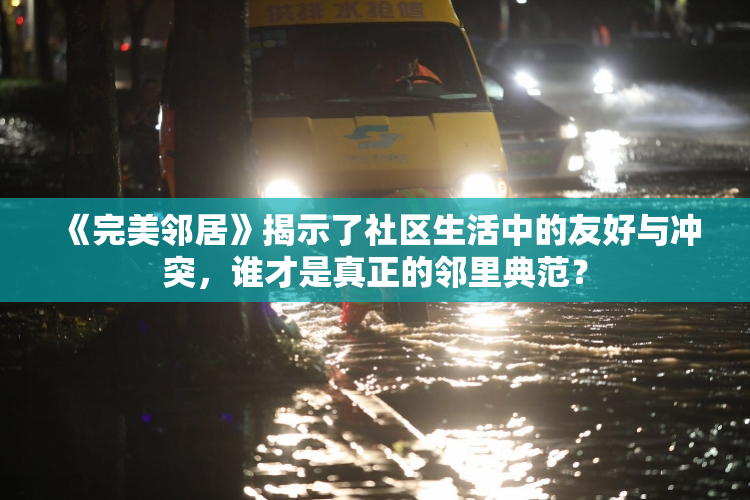 《完美邻居》揭示了社区生活中的友好与冲突，谁才是真正的邻里典范？