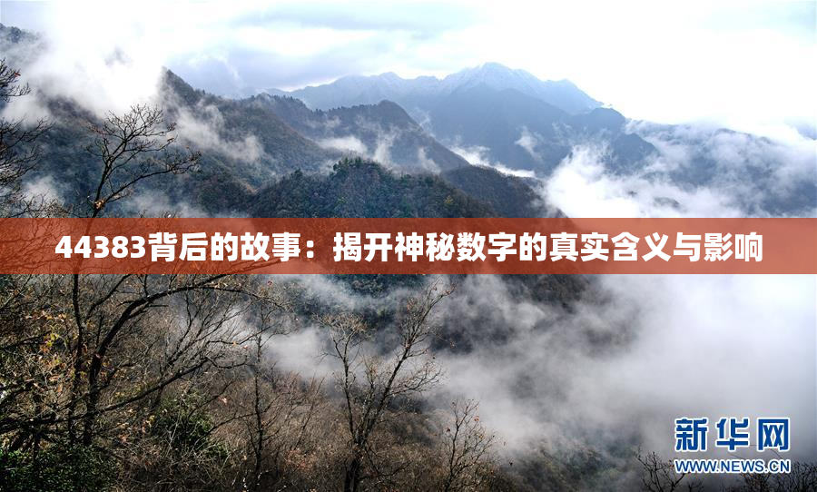 44383背后的故事：揭开神秘数字的真实含义与影响
