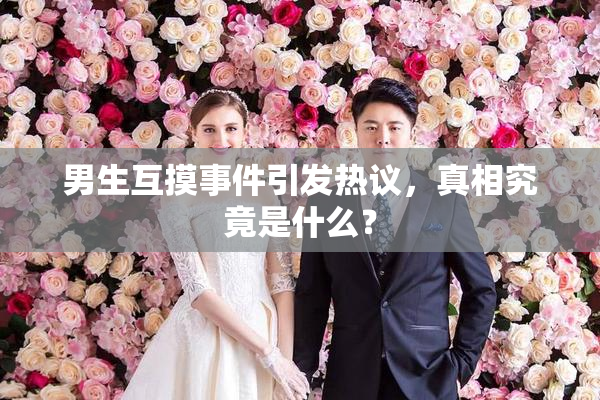 男生互摸事件引发热议，真相究竟是什么？