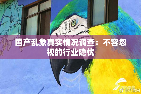 国产乱象真实情况调查：不容忽视的行业隐忧