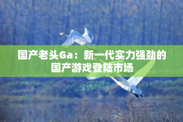 国产老头Ga：新一代实力强劲的国产游戏登陆市场
