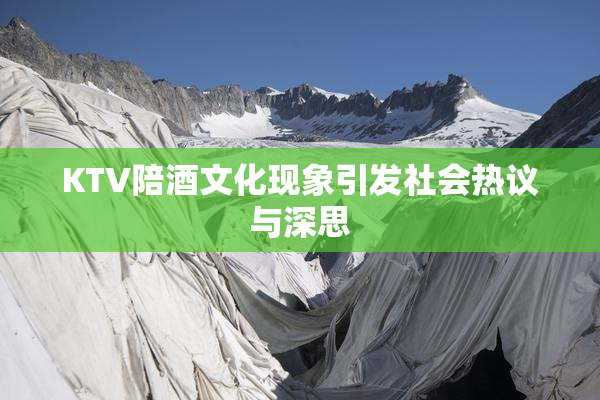 KTV陪酒文化现象引发社会热议与深思