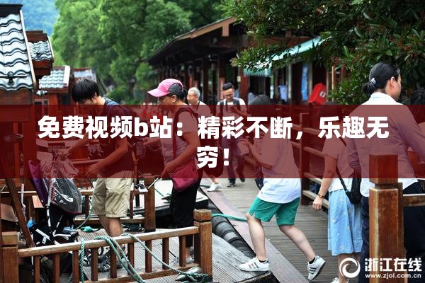 免费视频b站：精彩不断，乐趣无穷！