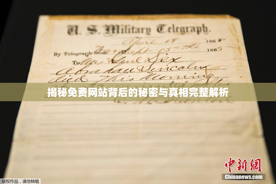揭秘免费网站背后的秘密与真相完整解析