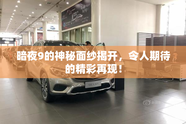暗夜9的神秘面纱揭开，令人期待的精彩再现！