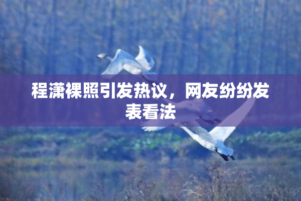 程潇裸照引发热议，网友纷纷发表看法