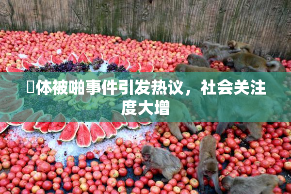 祼体被啪事件引发热议，社会关注度大增