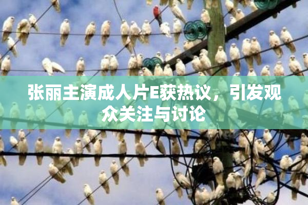 张丽主演成人片E获热议，引发观众关注与讨论