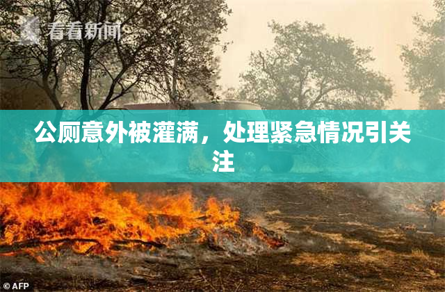 公厕意外被灌满，处理紧急情况引关注