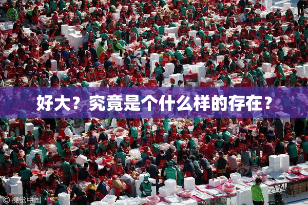 好大？究竟是个什么样的存在？