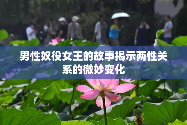 男性奴役女王的故事揭示两性关系的微妙变化