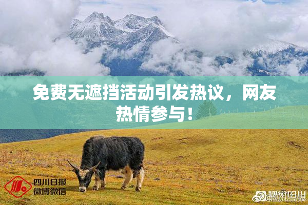 免费无遮挡活动引发热议，网友热情参与！