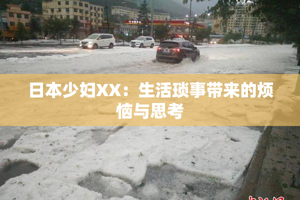 日本少妇XX：生活琐事带来的烦恼与思考