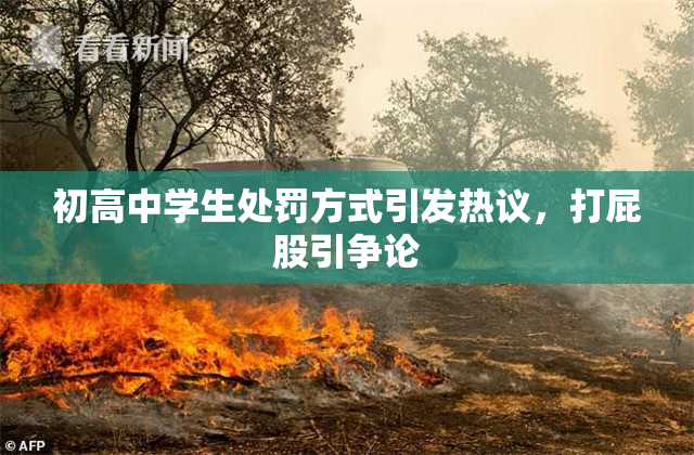 初高中学生处罚方式引发热议，打屁股引争论