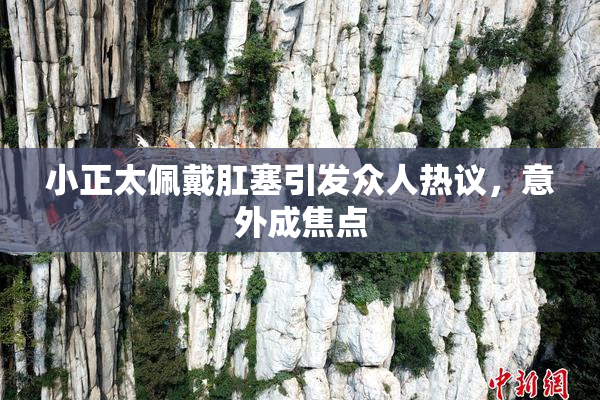 小正太佩戴肛塞引发众人热议，意外成焦点