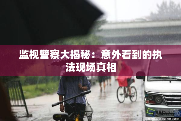 监视警察大揭秘：意外看到的执法现场真相
