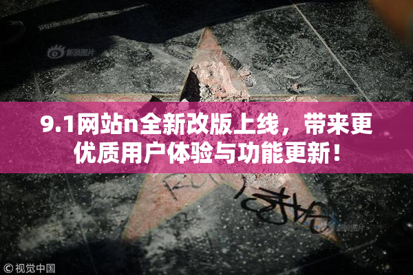 9.1网站n全新改版上线，带来更优质用户体验与功能更新！