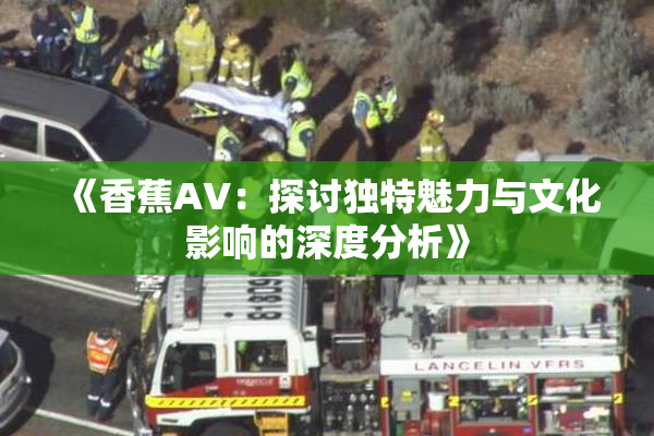《香蕉AV：探讨独特魅力与文化影响的深度分析》