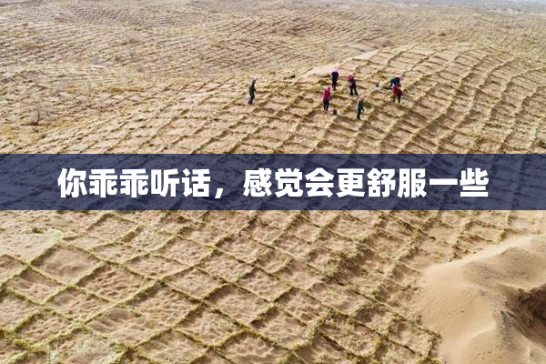你乖乖听话，感觉会更舒服一些