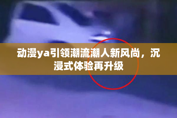 动漫ya引领潮流潮人新风尚，沉浸式体验再升级