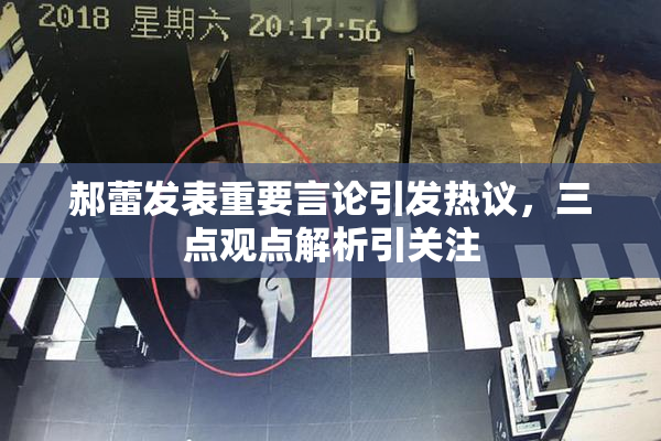 郝蕾发表重要言论引发热议，三点观点解析引关注