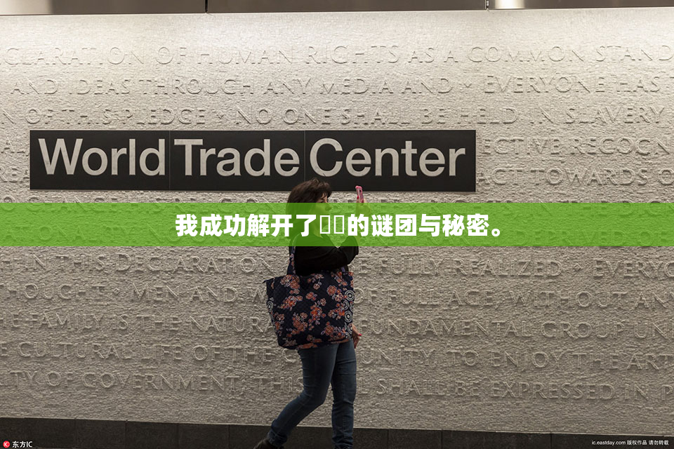 我成功解开了妺妺的谜团与秘密。