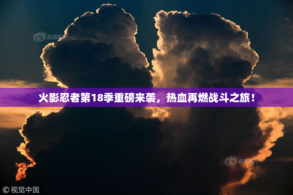 火影忍者第18季重磅来袭，热血再燃战斗之旅！