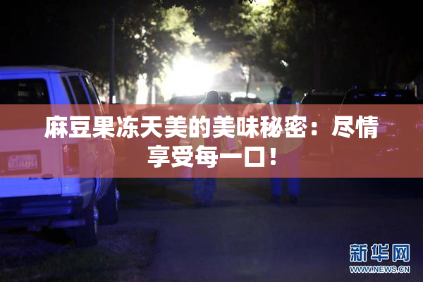 麻豆果冻天美的美味秘密：尽情享受每一口！