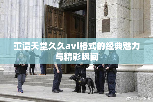 重温天堂久久avi格式的经典魅力与精彩瞬间
