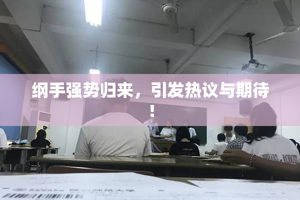 纲手强势归来，引发热议与期待！