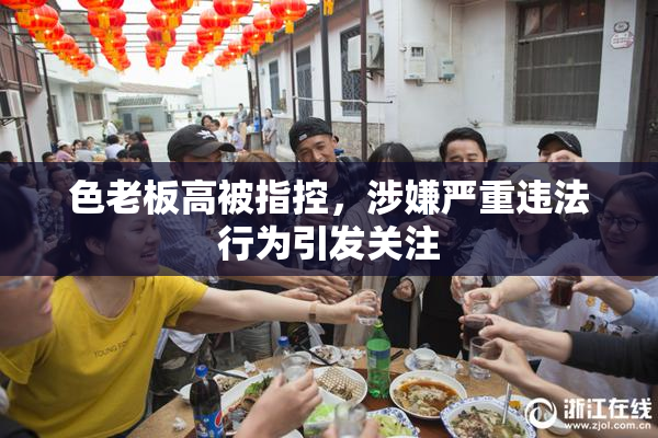 色老板高被指控，涉嫌严重违法行为引发关注
