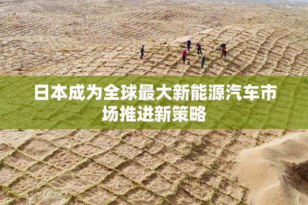 日本成为全球最大新能源汽车市场推进新策略