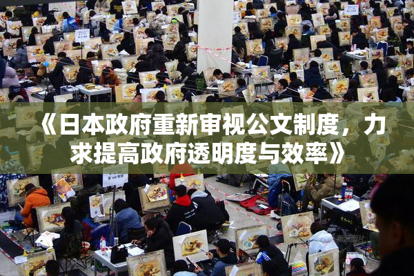 《日本政府重新审视公文制度，力求提高政府透明度与效率》