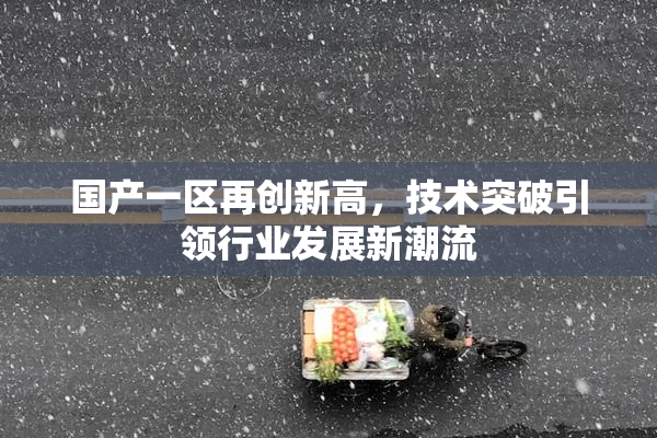 国产一区再创新高，技术突破引领行业发展新潮流