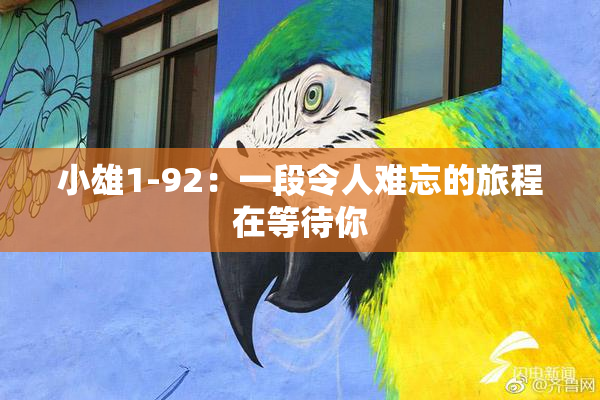 小雄1-92：一段令人难忘的旅程在等待你