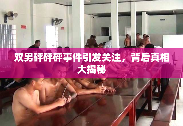 双男砰砰砰事件引发关注，背后真相大揭秘