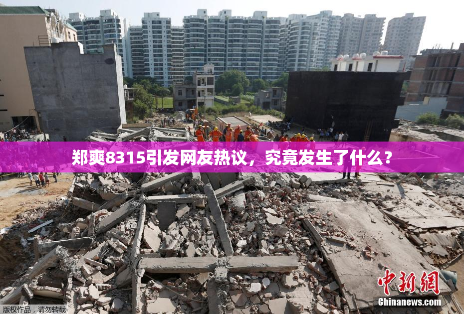 郑爽8315引发网友热议，究竟发生了什么？