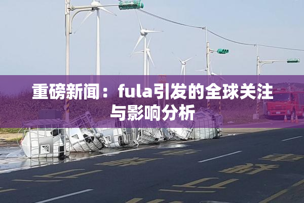 重磅新闻：fula引发的全球关注与影响分析