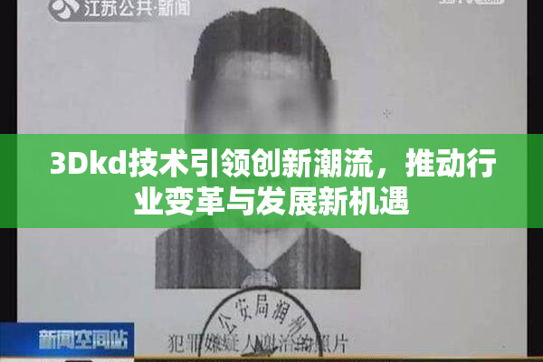 3Dkd技术引领创新潮流，推动行业变革与发展新机遇