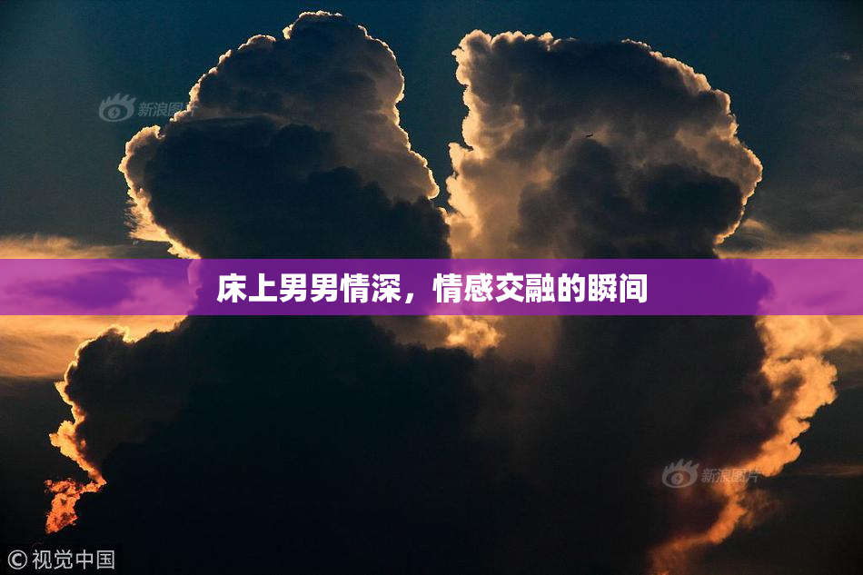 床上男男情深，情感交融的瞬间
