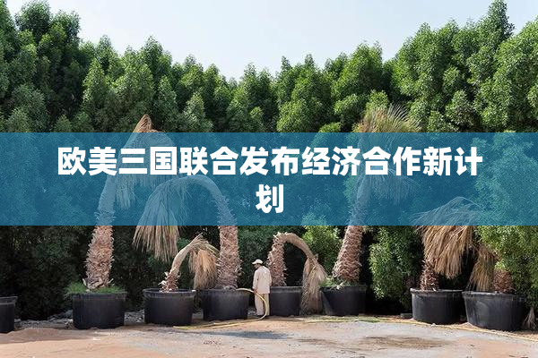 欧美三国联合发布经济合作新计划