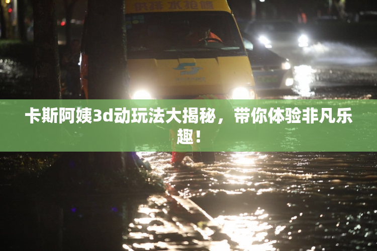 卡斯阿姨3d动玩法大揭秘，带你体验非凡乐趣！