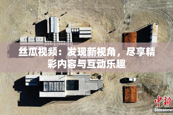 丝瓜视频：发现新视角，尽享精彩内容与互动乐趣