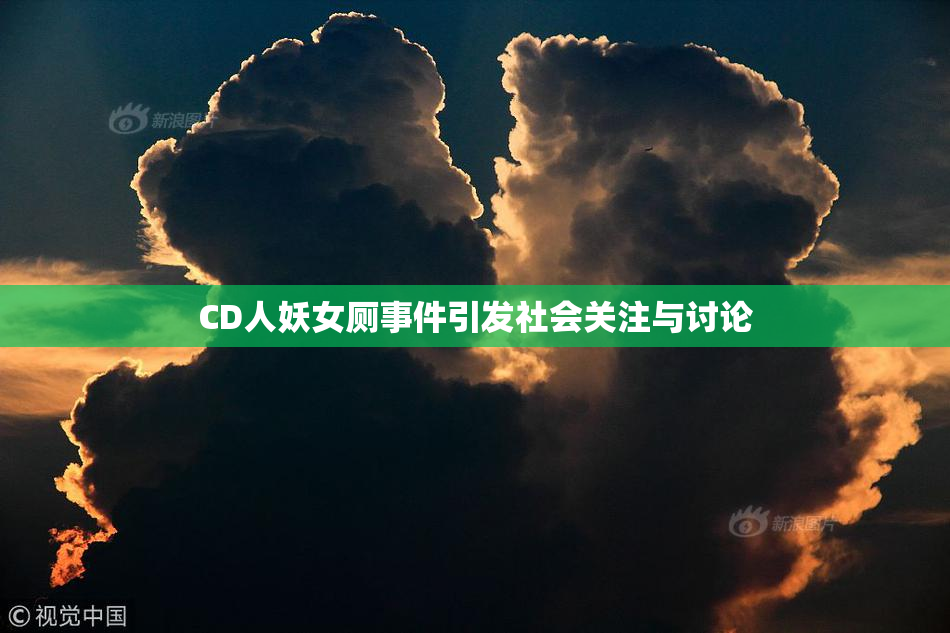 CD人妖女厕事件引发社会关注与讨论