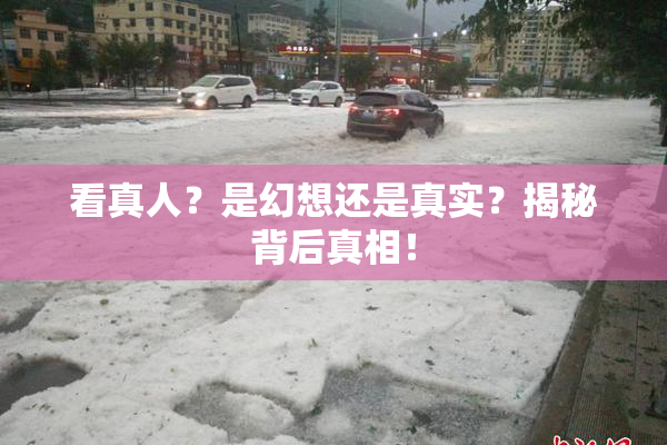 看真人？是幻想还是真实？揭秘背后真相！