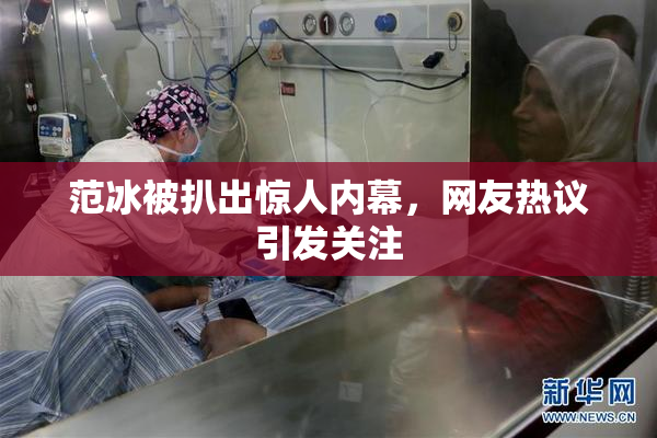 范冰被扒出惊人内幕，网友热议引发关注