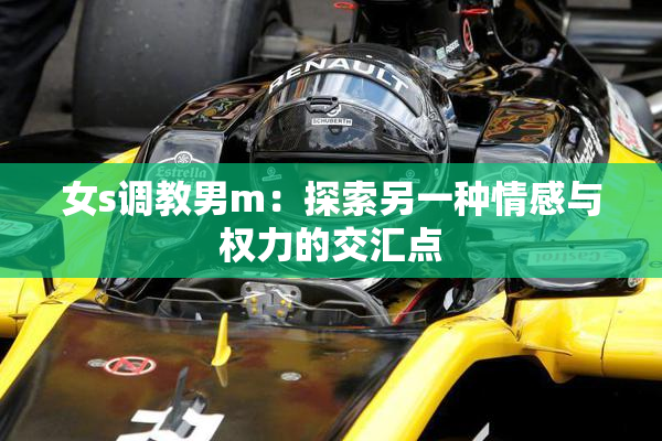 女s调教男m：探索另一种情感与权力的交汇点