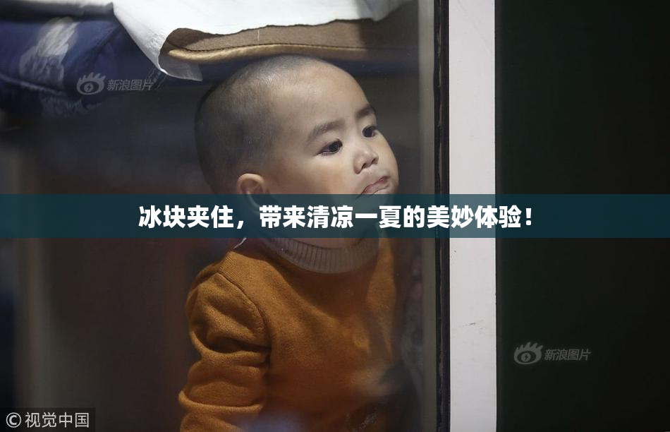 冰块夹住，带来清凉一夏的美妙体验！